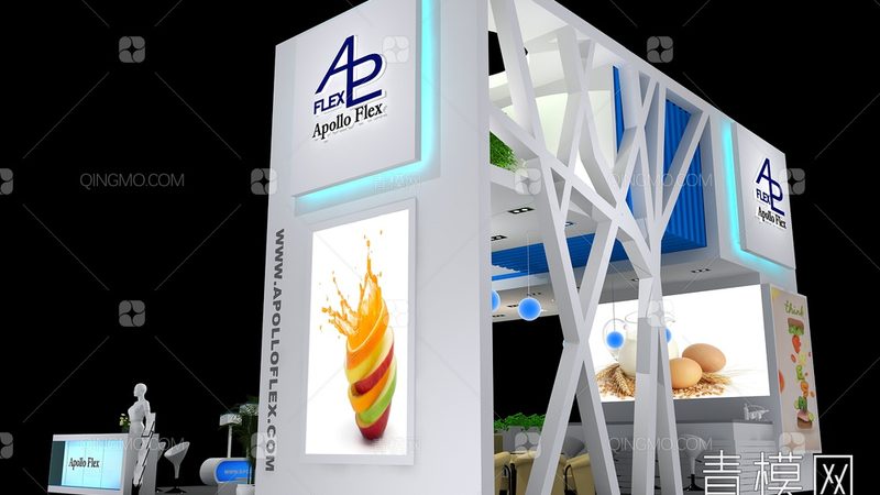食品展台定制搭建厂家